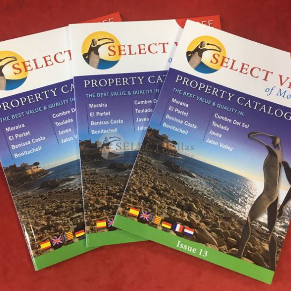 Nos nouvelles brochures viennent d'arriver ! Venez et obtenez votre guide immobilier GRATUIT de la Costa Blanca