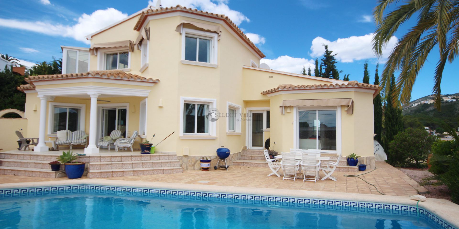 Villa familiale moderne de luxe à vendre à Moraira